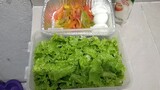 lettuce healthy lifestyle with boiled eggs and tomato