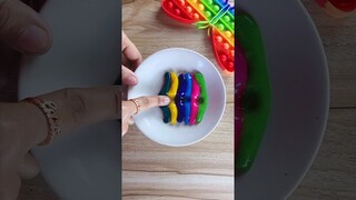 Wait For End/Slime/Holi Colours #satisfying #slime #asmr #shorts #holi #crafteraditi @CrafterAditi