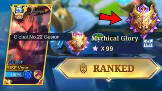 MY LAST GUSION MATCH BEFORE I REACH 100 STARS⭐️