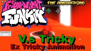 Roblox V.s Tricky FNF' |Ex Tricky Animation|