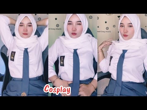 BIGO LIVE HIJABERS CANTIK COSPLAY ANAK SMA