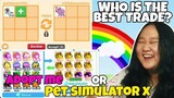 WHICH IS THE BEST ADOPT ME OR PET SIMULATOR X? + TRADING SUMMER WALRUS *Roblox Tagalog*