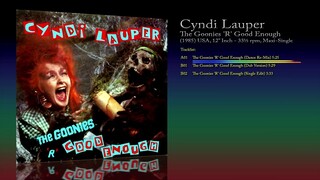 Cyndi Lauper (1985) The Goonies 'R' Good Enough [12' Inch - 33⅓ RPM - Maxi]