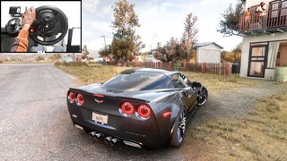 900HP Chevrolet Corvette ZR1 | Forza Horizon 5 | Steering Wheel Gameplay