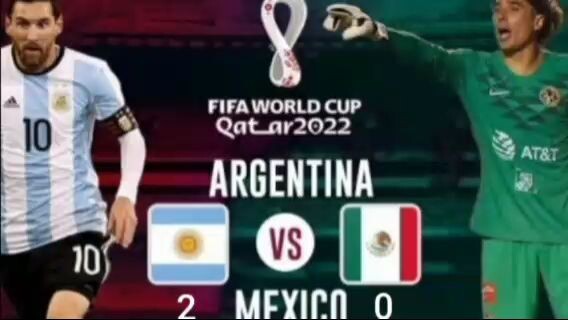 Lionel Messi Goals Argentina vs Mexico | World Cup Qatar 2022