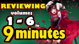 Reviewing RWBY Volumes 1-6 in 9 Minutes
