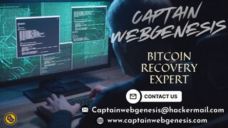 How to Recover Stolen Bitcoin: Hire a Certified Bitcoin Recovery Expert / Captain WebGenesis