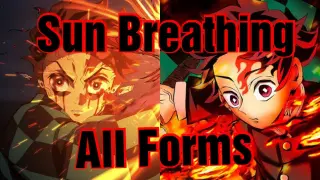 SUN BREATHING - ALL FORMS [EXPLAINED] [TAGALOG]