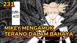 Tokyo revengers||cptr 231||aura kegelapan mikey, Terano south dalam bahaya