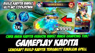 GAMEPLAY KADITA CREATE SKIN + CARA MAIN KADITA ITEM BARU❗BUILD KADITA TERSAKIT 2024❗TUTORIAL KADITA