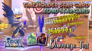 7.5M CRIT DMG STELLAR HUNTER W/ TOAD STAR CARD & TIME HOLDER STAR CARD - RAGNAROK MOBILE