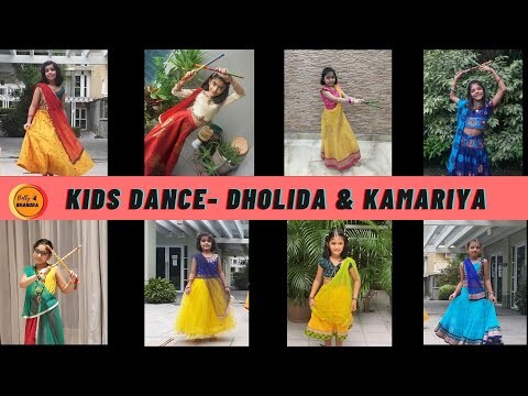 Kids Easy Dance | Dholida | Kamariya | Garba | Party Dance | Festival | Easy Steps | BollyBhangra