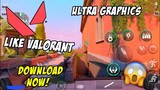 Parang Valorant Game On Mobile | Hyper Front | (Solid Ang Graphics)