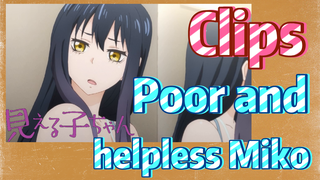 [Mieruko-chan]  Clips | Poor and helpless Miko