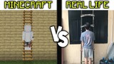 Gua Reaction Minecraft vs Real Life Animation Malah Jadi Gini...