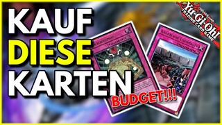 KAUF DIESE KARTEN | BUDGET | STAPLES | FLOODGATES | HANDTRAPS | YU-GI-OH!