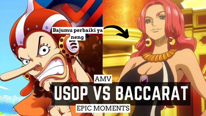 USOP VS BACCARAT EPIC MOMENTS [AMV] 🔥🥶