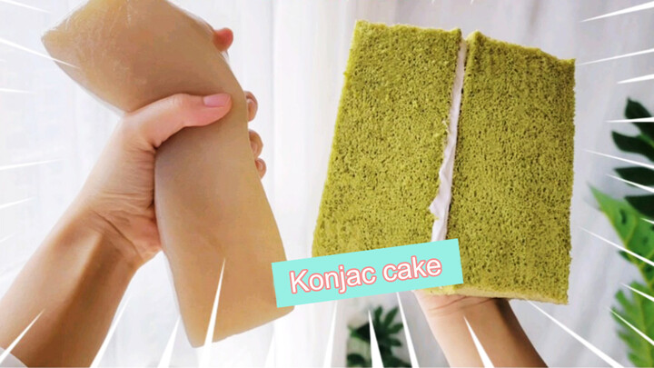 Membuat Cake dengan Konyaku!