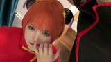 Gin asked Kagura to come over and make a cute video to earn some rent, but...