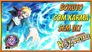 DA HORA ATÉ SEM ULT KKK ! BORUTO COM KARMA SEM ULTIMATE SOLO ATTACK MISSION - NARUTO X BORUTO NV