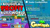 I BOUGHT A WORLD FOR 2BGLS+!! (GROWTOPIA PROFIT) | Growtopia