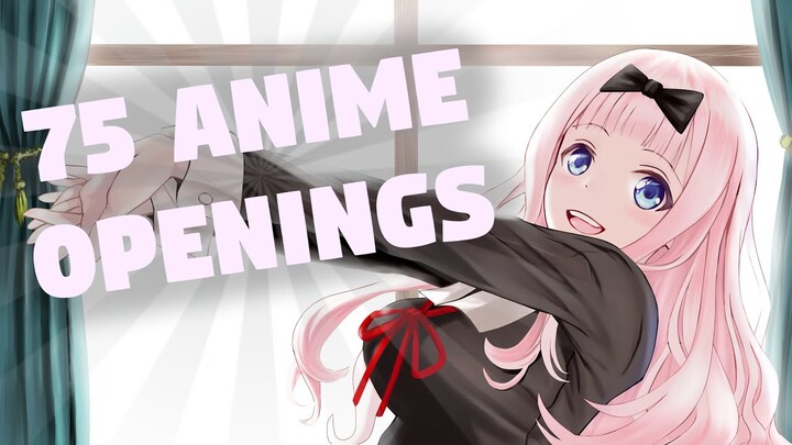 GUESS THE ANIME OPENING QUIZ [Very Easy - Otaku] - 75 Openings