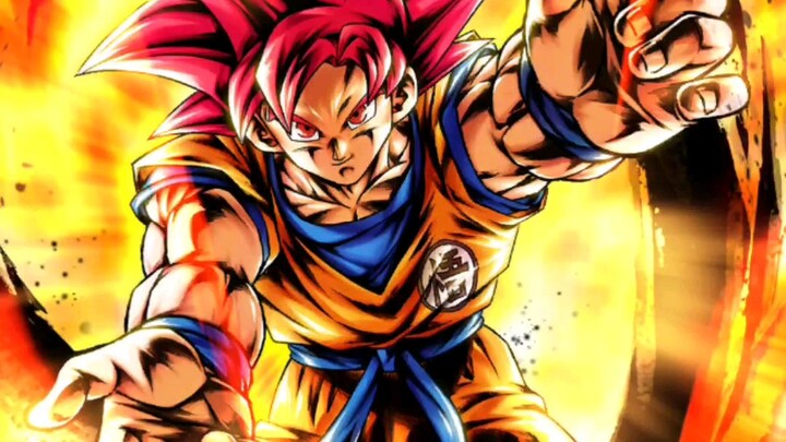 Dragon Ball Legends Sparking Super Saiyan God Goku Got another sparking character!