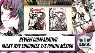 BAKEMONOGATARI Review Comparativo - MILKY WAY EDICIONES España v/s PANINI México [SMC]