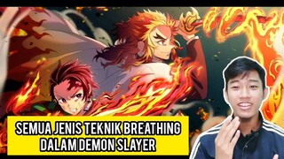 Semua Jenis Teknik Breathing Yang Ada Dalam Demon Slayer