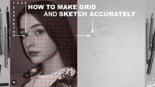 How To Draw Face | Grid Method Tutorial | Beginner's Guide Part 1