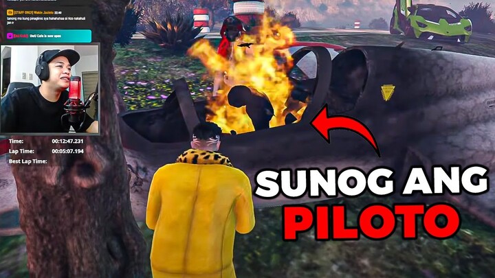 Sunog ang PILOTO - BUMAGSAK ANG EROPLANO | GTA 5 Roleplay