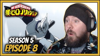 TENYA TO THE RESCUE! | My Hero Academia Season 5 Episode 8 Reaction