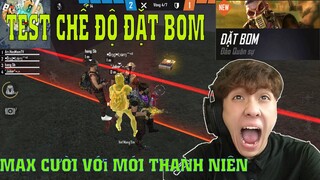 [ Free Fire ] Đi Ghép Ngẫu Nhiên Ở Chế Độ Đặt Boom Gặp Các Cậu Bé Đáng Yêu Thực Sự - Học Mõm