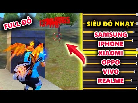 Siêu Độ Nhạy Kéo Tâm Headshot Full Máu Đỏ Cho Iphone Samsung Xiaomi Oppo Vivo Realme