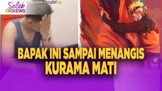 DIPERGOKI SANG ISTRI, BAPAK INI MENANGIS KARENA KURAMA MATI DI FILM BORUTO - SELEB ON NEWS