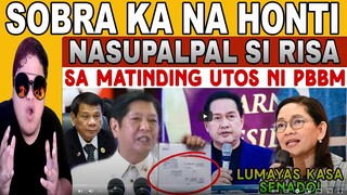 GRABE TO! NABULABOG ANG SENADO SA MATINDING UTOS NI PBBM HONTIVEROS  REACTION VIDEO