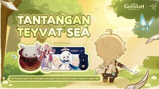 Tantangan 1 Teyvat SEA! 25 Crystal Core Dalam 2 Menit!