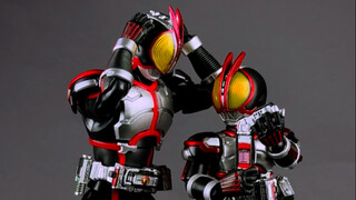 Bruco Kamen Rider FAIZ SHF-SD yang dimodifikasi