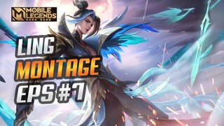 LING FAST HAND MONTAGE #7 ⚡️ | BEST MOMENTS | MOBILE LEGENDS BANG BANG