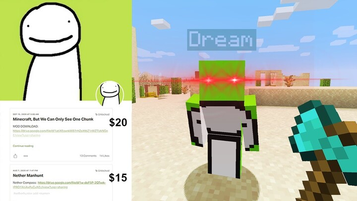 Minecraft, But You Can Craft An Infinity Pickaxe... - Bilibili