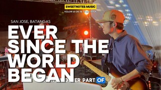 Ever Since The World Began | Survivor - Sweetnotes Live @ San Jose Batangas