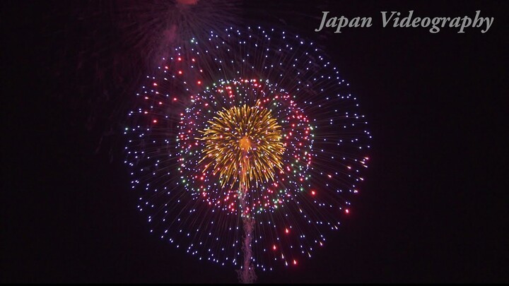 [4K]2017 大曲の花火 秋の章 第3幕 尺玉 日本花火作家選抜 伝統割物花火と斬新自由玉競演 12 Omagari 12 inch shells fireworks collection