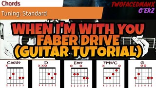 Faber Drive - When I'm With You (Guitar Tutorial)