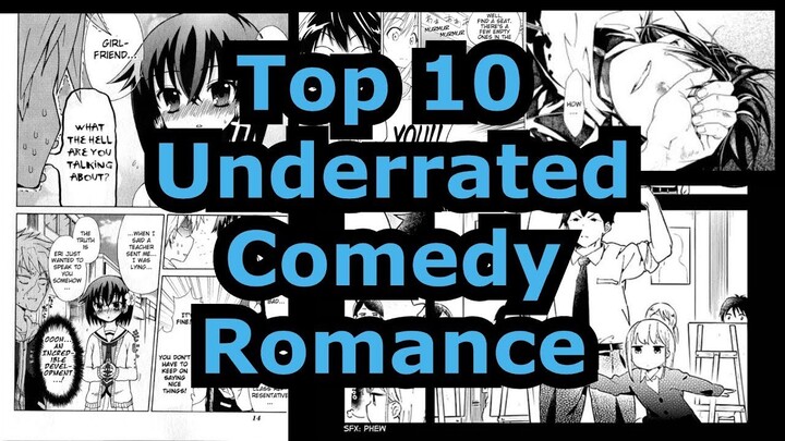 Top 10 Underrated Comedy Romance Manga (Part 1)