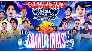 GAME PENENTUAN ONIC VS GEEK GRAND FINALS MPL SEASON 12