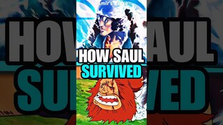 How Did Jaguar D. Saul SURVIVE Ohara?!? #anime #onepiece #luffy #shorts