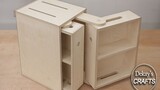 How To Make Rotatable Storage Shelves