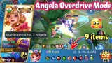 TOP GLOBAL ANGELA in OVERDRIVE MODE with MAGE BUILD!😍🔥