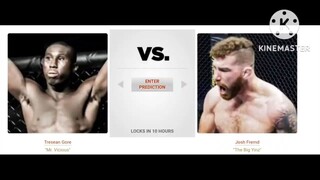 Tresean Gore VS Josh Fremd | UFC Fight Night Preview & Picks | Pinoy Sports Picks