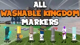 HOW TO GET ALL WASHABLE KINGDOM MARKERS IN FIND THE MARKERS! (Roblox)